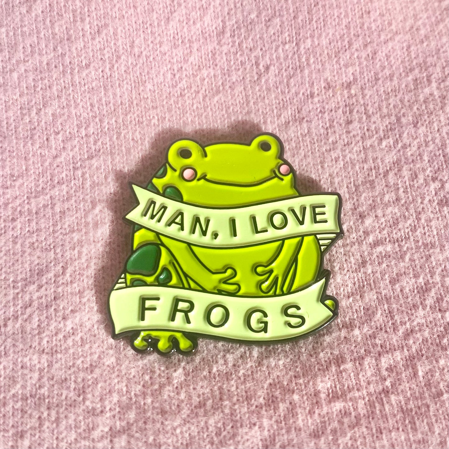 Live, Laugh, Frog Pins